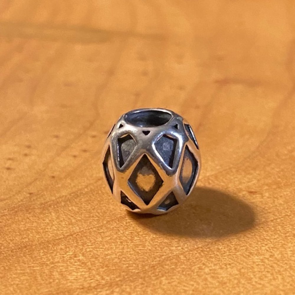 Pandora Sterling Silver Web Charm